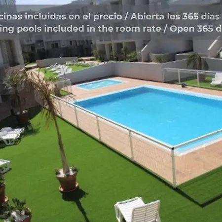 Blue Spirulina Con Piscina, Terraza, Parking Y Wifi Lejlighed *